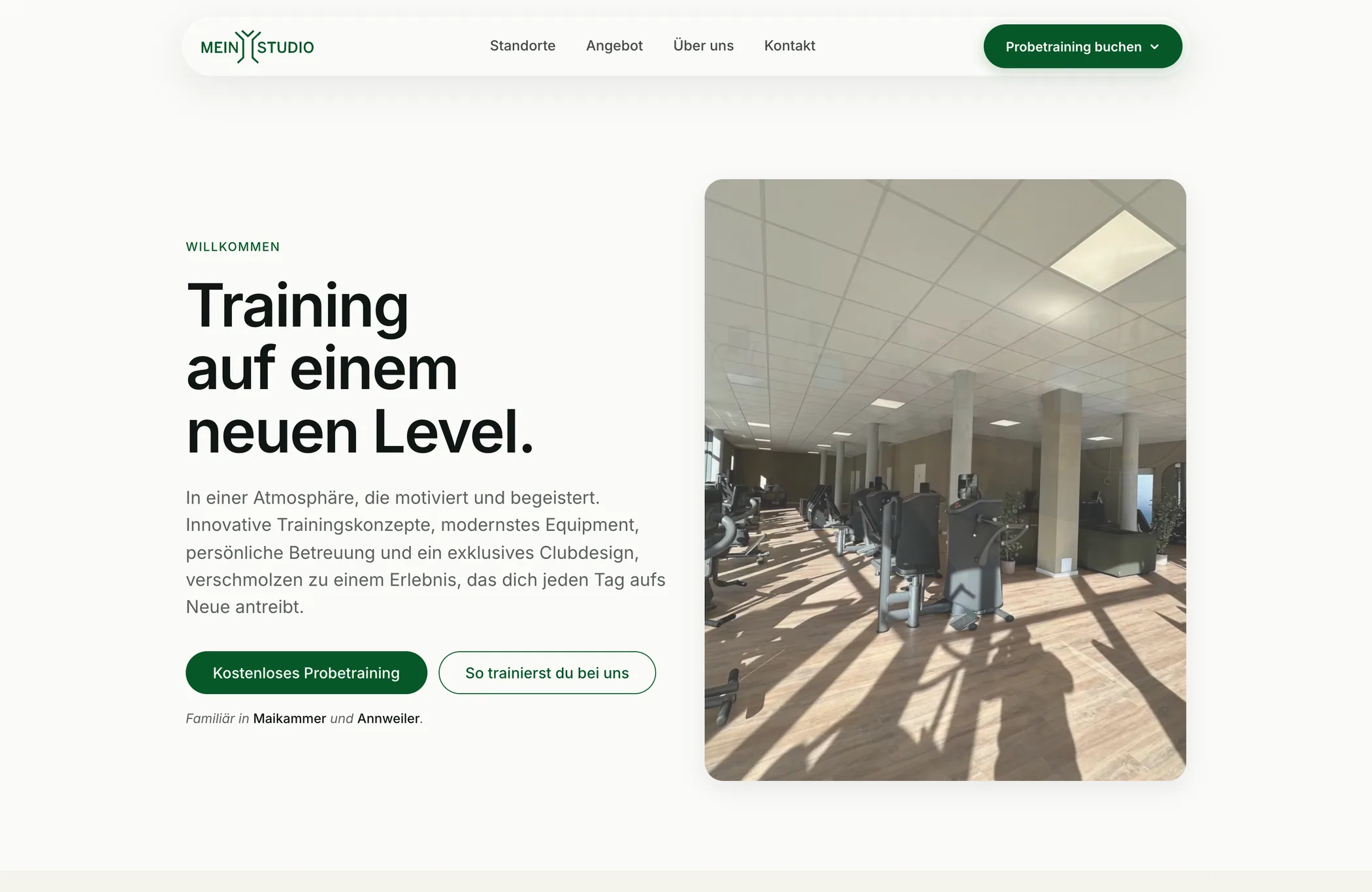 Website von Mein Studio Pfalz